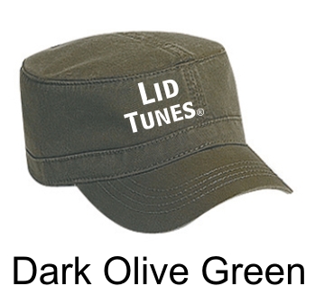 Lid Tunes Military Style Cap